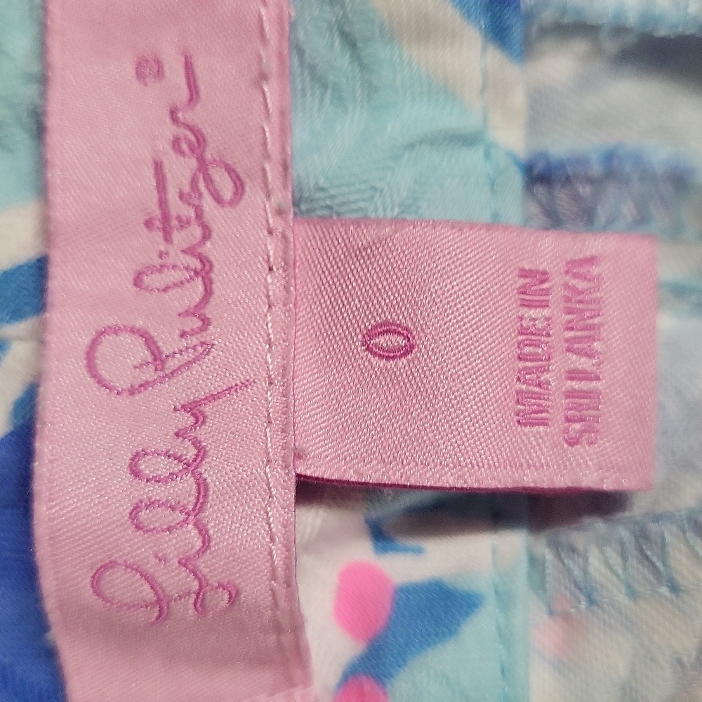 Lilly Pulitzer shells and starfish Pants size 0 EUC - Picture 2 of 3